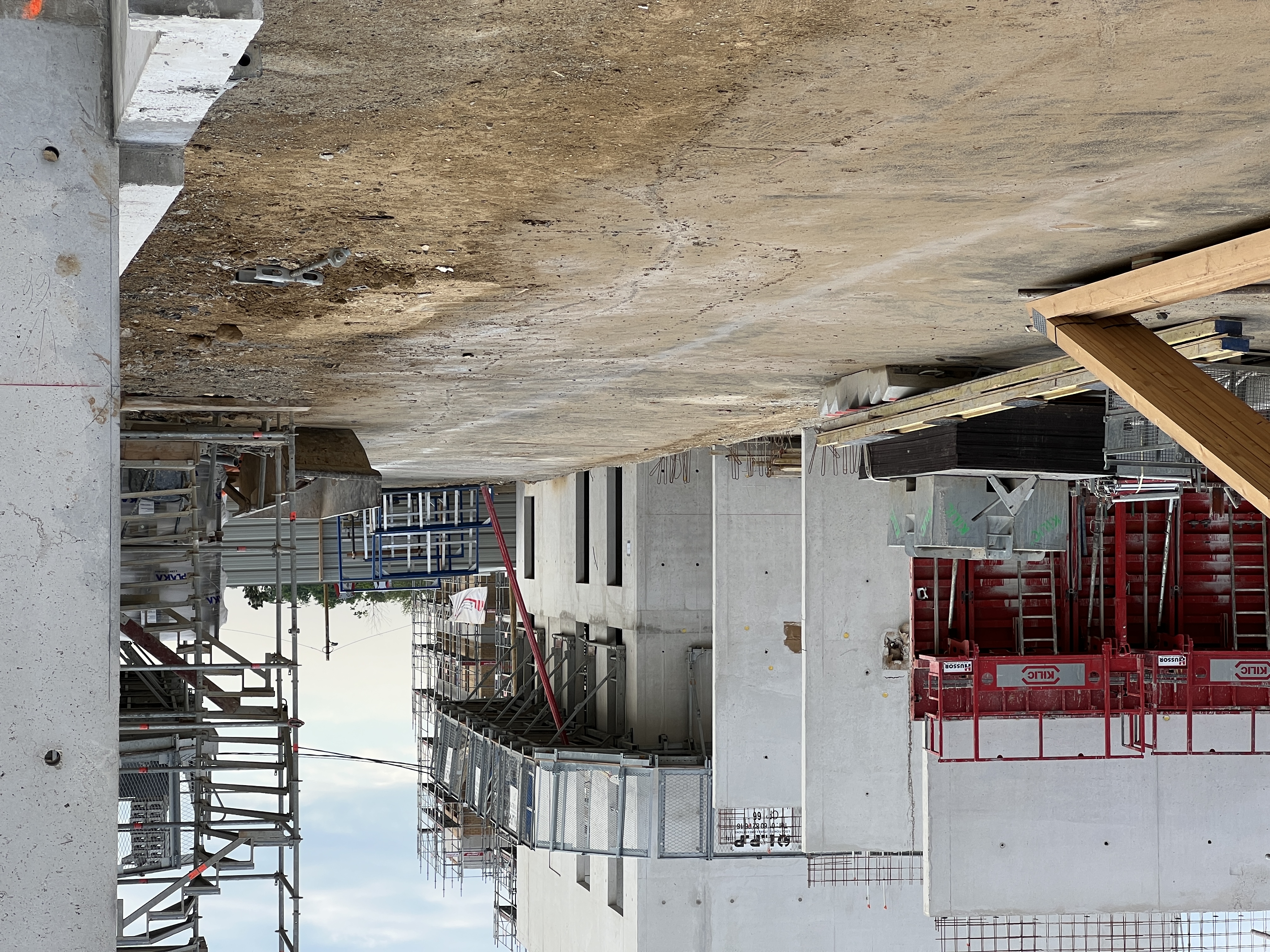 Plan et mesurage de quantités sur chantier